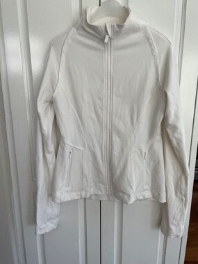 Lululemon White  Define Jacket 8.
